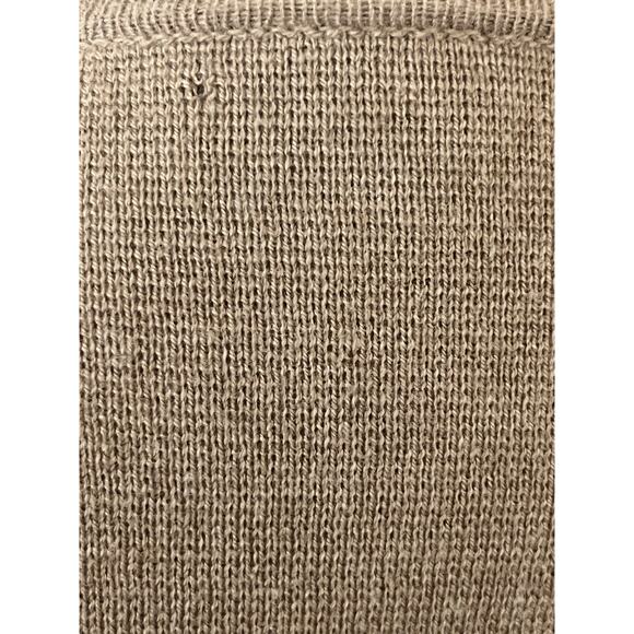 J Crew Juliette Collarless Sweater Blazer •XL•Jacket Cardigan Khaki J6339 Camel - Picture 8 of 10